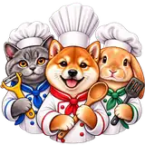 TasteGang โ cat, dog and rabbit chefs